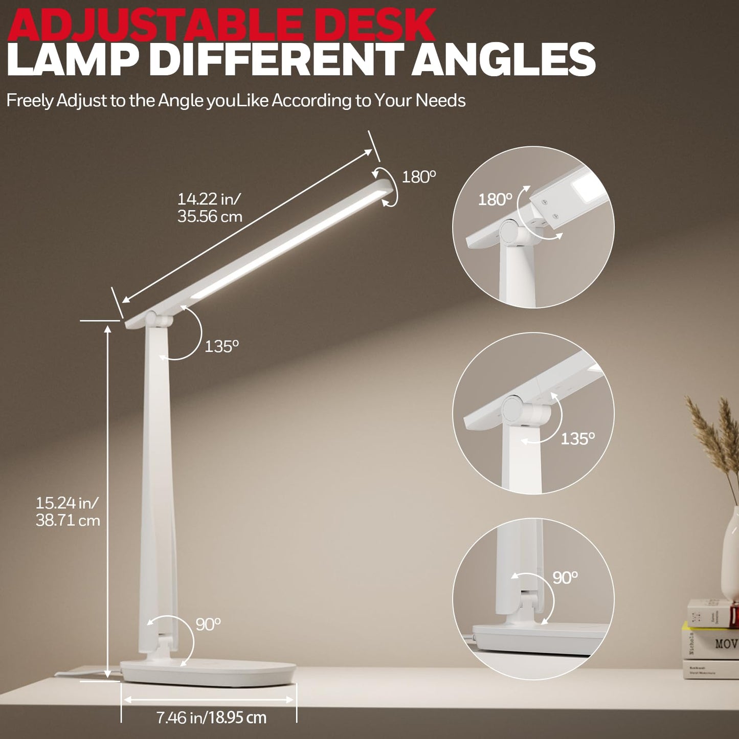 Dimmable LED Desktop Lamp