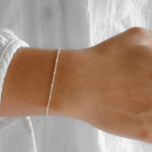 Satellite Cable Chain, Sterling Silver By the Inch