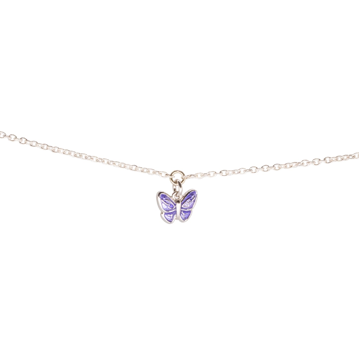 Butterfly Charm, Sterling Silver
