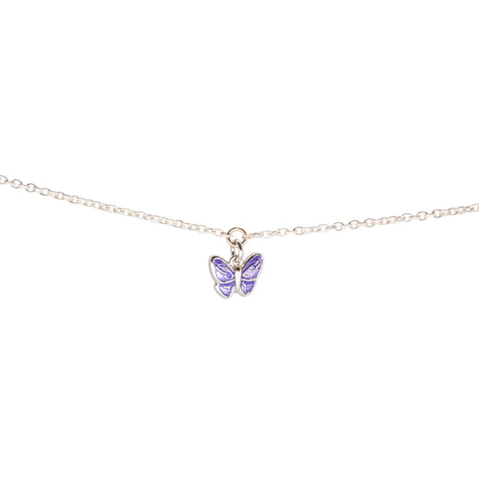 Butterfly Charm, Sterling Silver