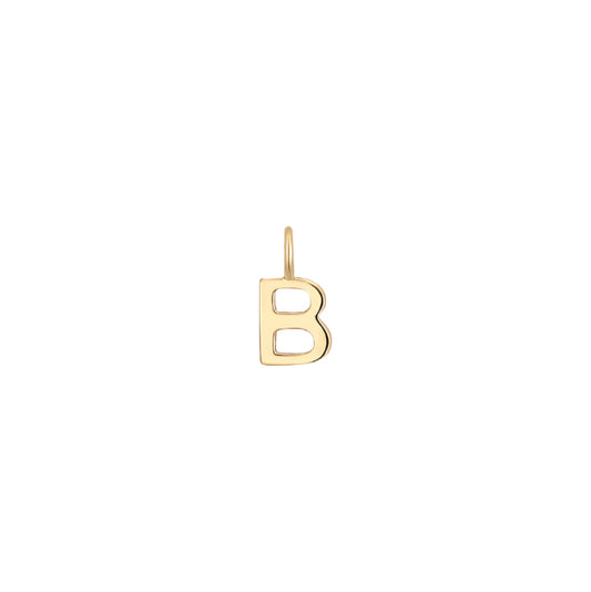 Letter Charms, Vermeil