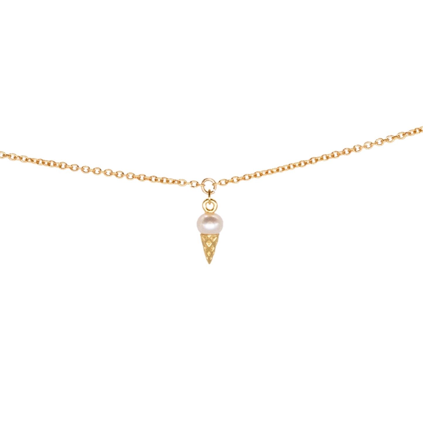 Ice Cream Charm, Vermeil