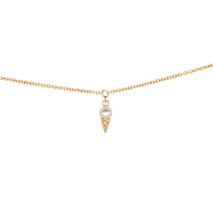 Ice Cream Charm, Vermeil