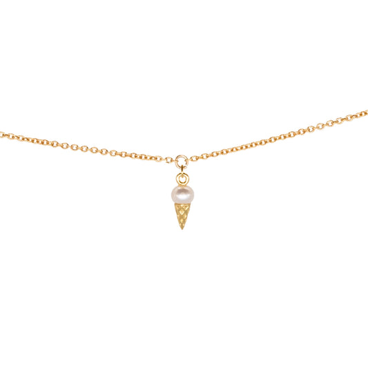Ice Cream Charm, Vermeil
