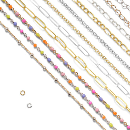 Demi-Fine Permanent Jewelry Chain Bundle