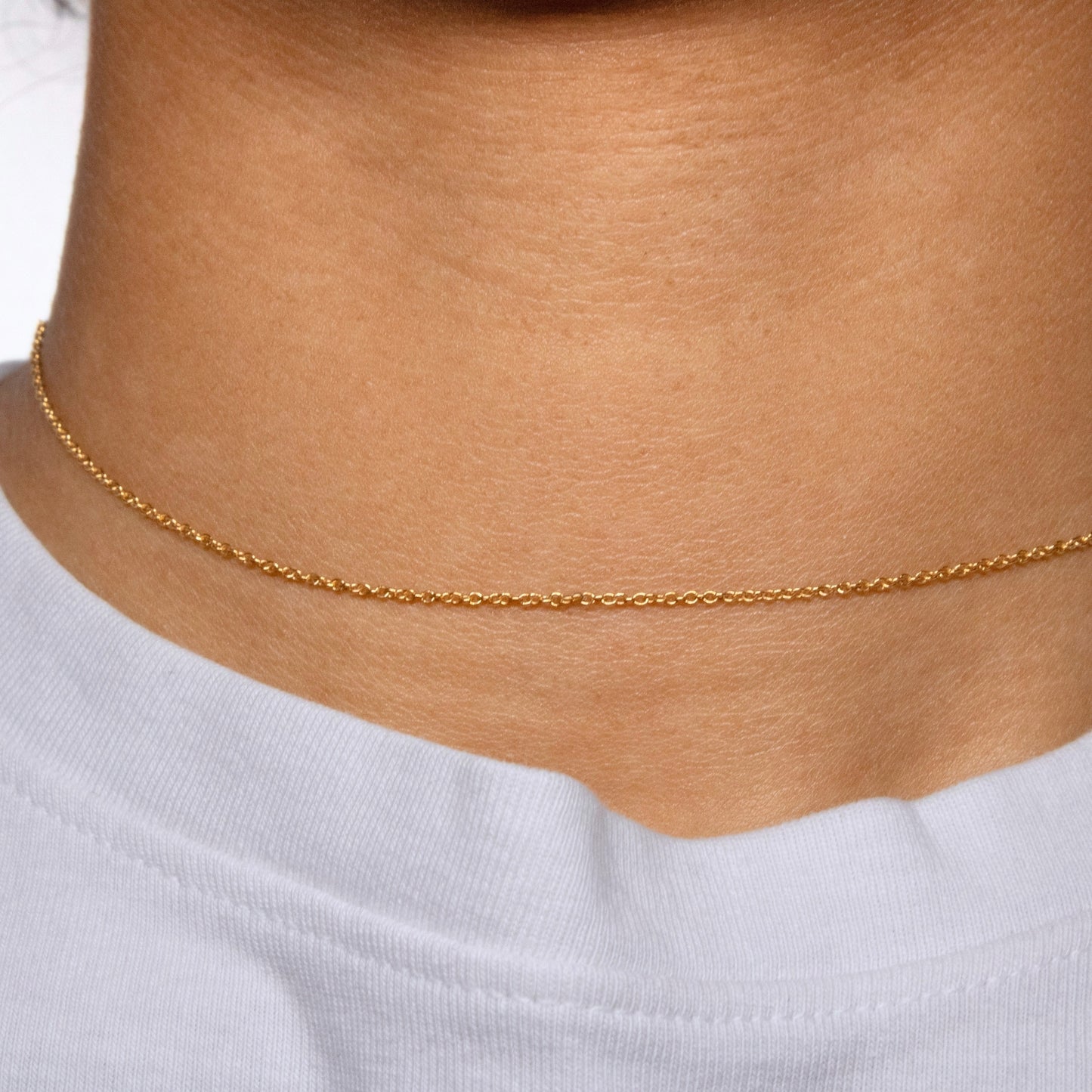 Cable Chain, Yellow Gold Filled by the Inch