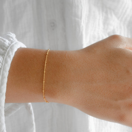Satellite Cable Chain, Yellow Gold Filled By the Inch