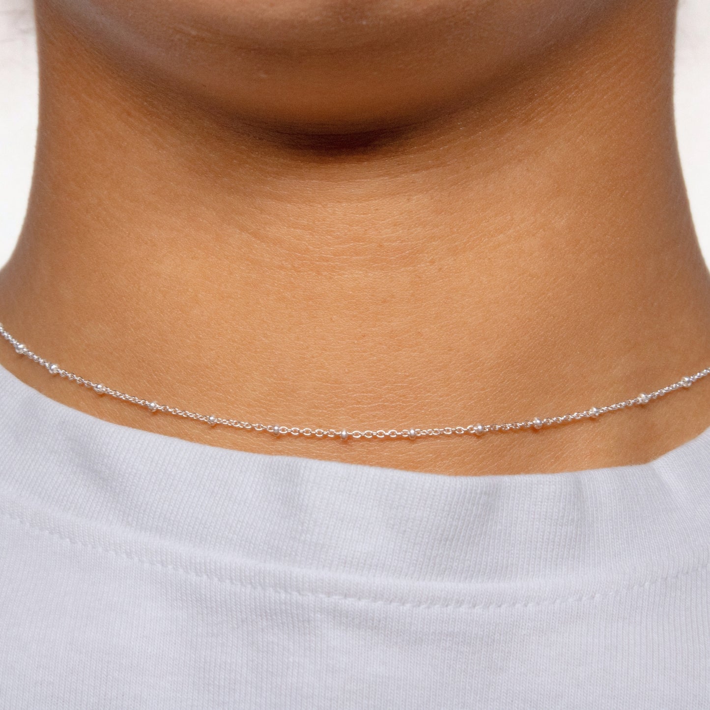 Satellite Cable Chain, Sterling Silver By the Inch