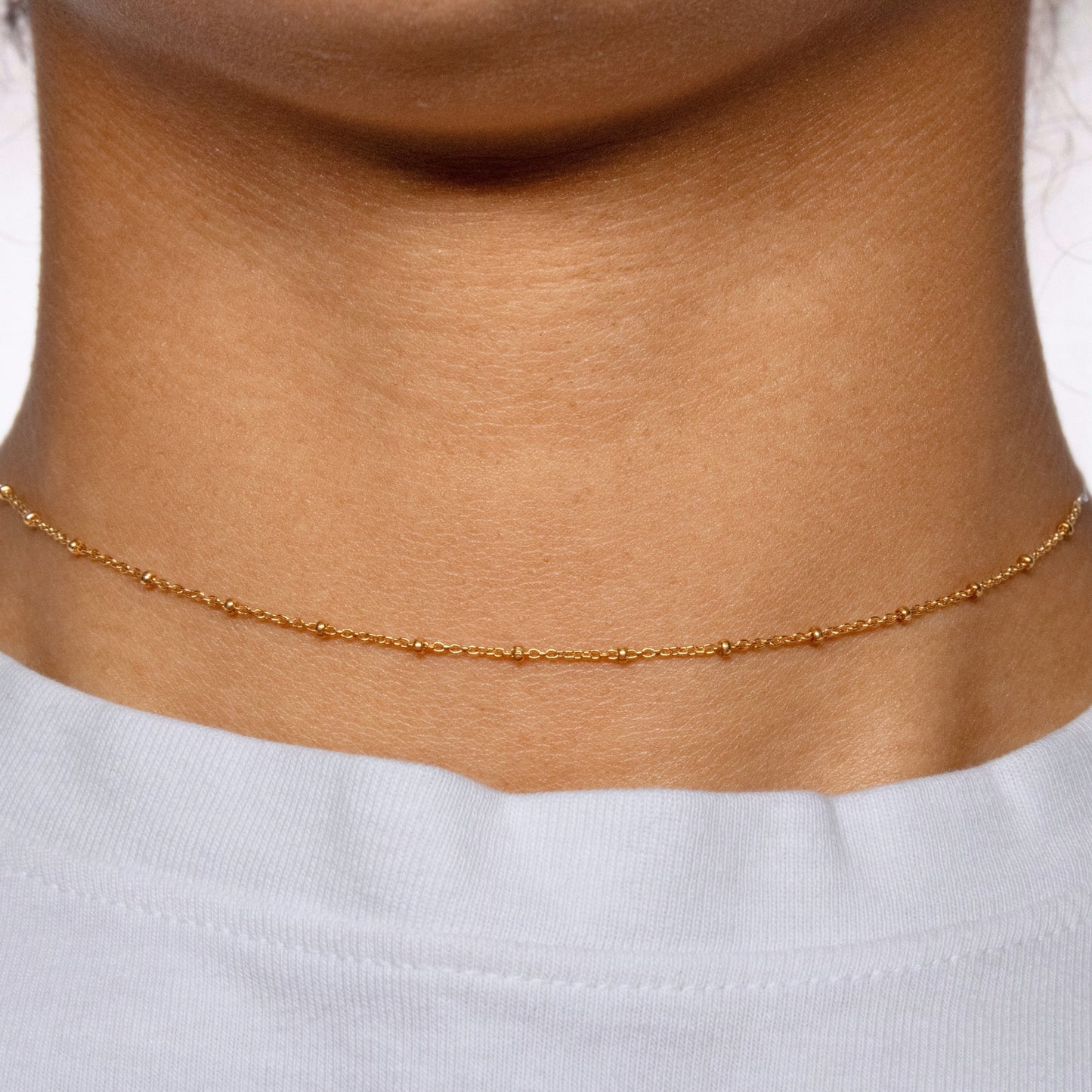 Satellite Cable Chain, Yellow Gold Filled By the Inch