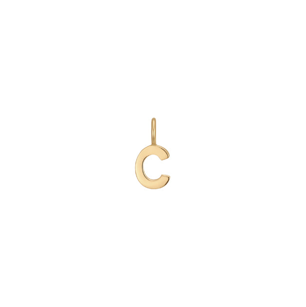 Letter Charms, Vermeil