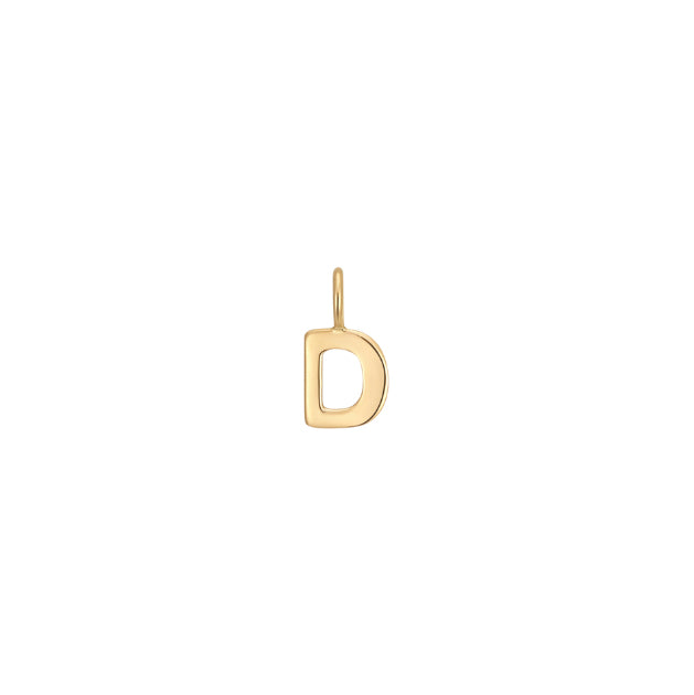 Letter Charms, Vermeil