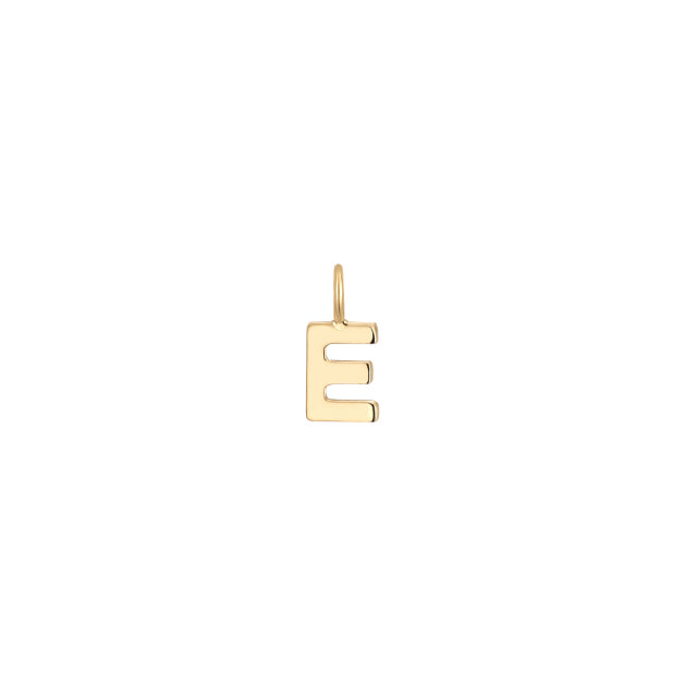 Letter Charms, Vermeil
