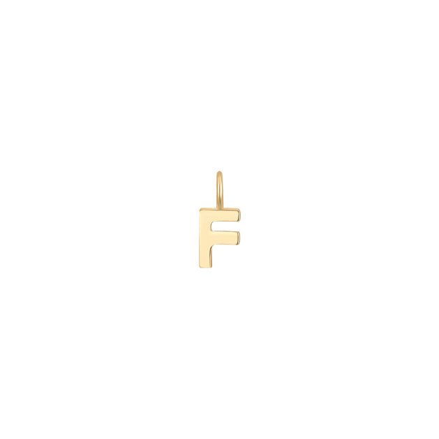 Letter Charms, Vermeil