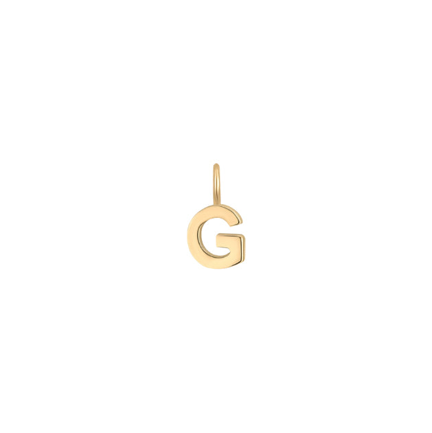 Letter Charms, Vermeil
