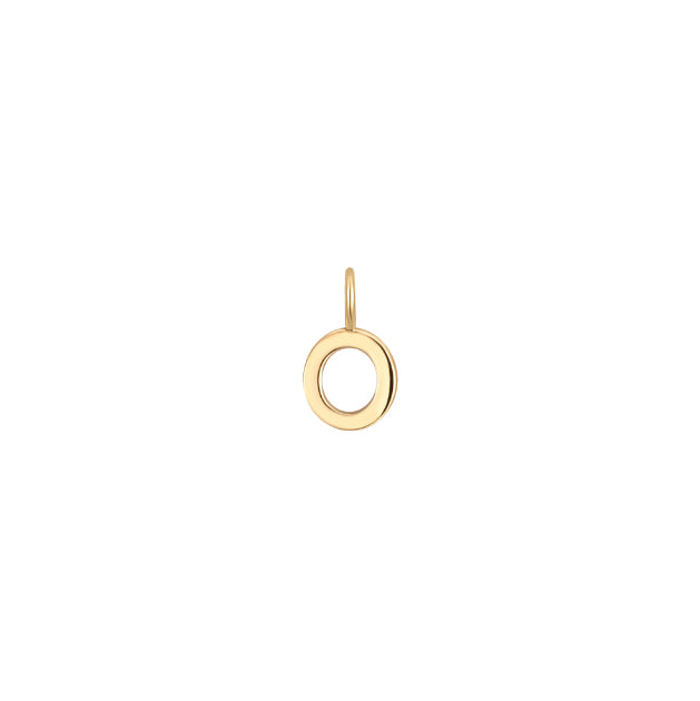 Letter Charms, Vermeil