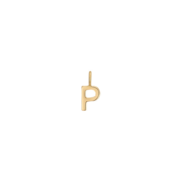 Letter Charms, Vermeil