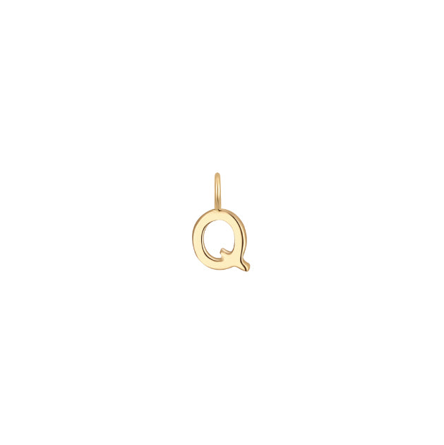 Letter Charms, Vermeil