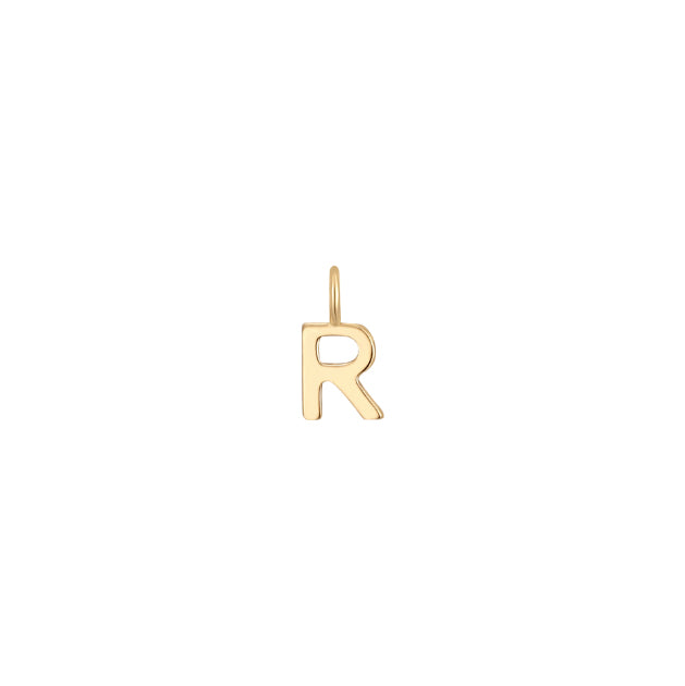 Letter Charms, Vermeil