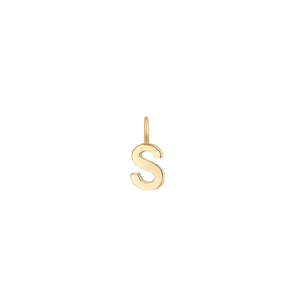 Letter Charms, Vermeil
