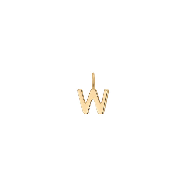 Letter Charms, Vermeil