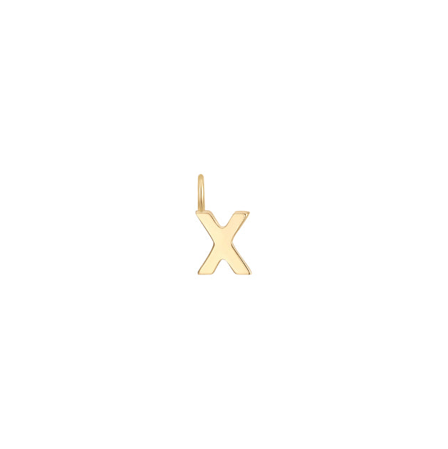 Letter Charms, Vermeil