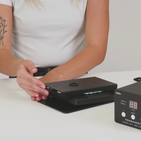 Helix Darkening Screen, Foldable for Permanent Jewelry Welder